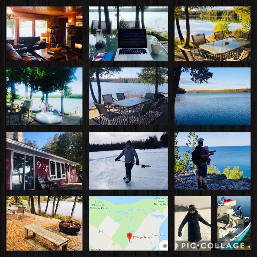 Miller Lake Lakefront Hope Lodge المظهر الخارجي الصورة